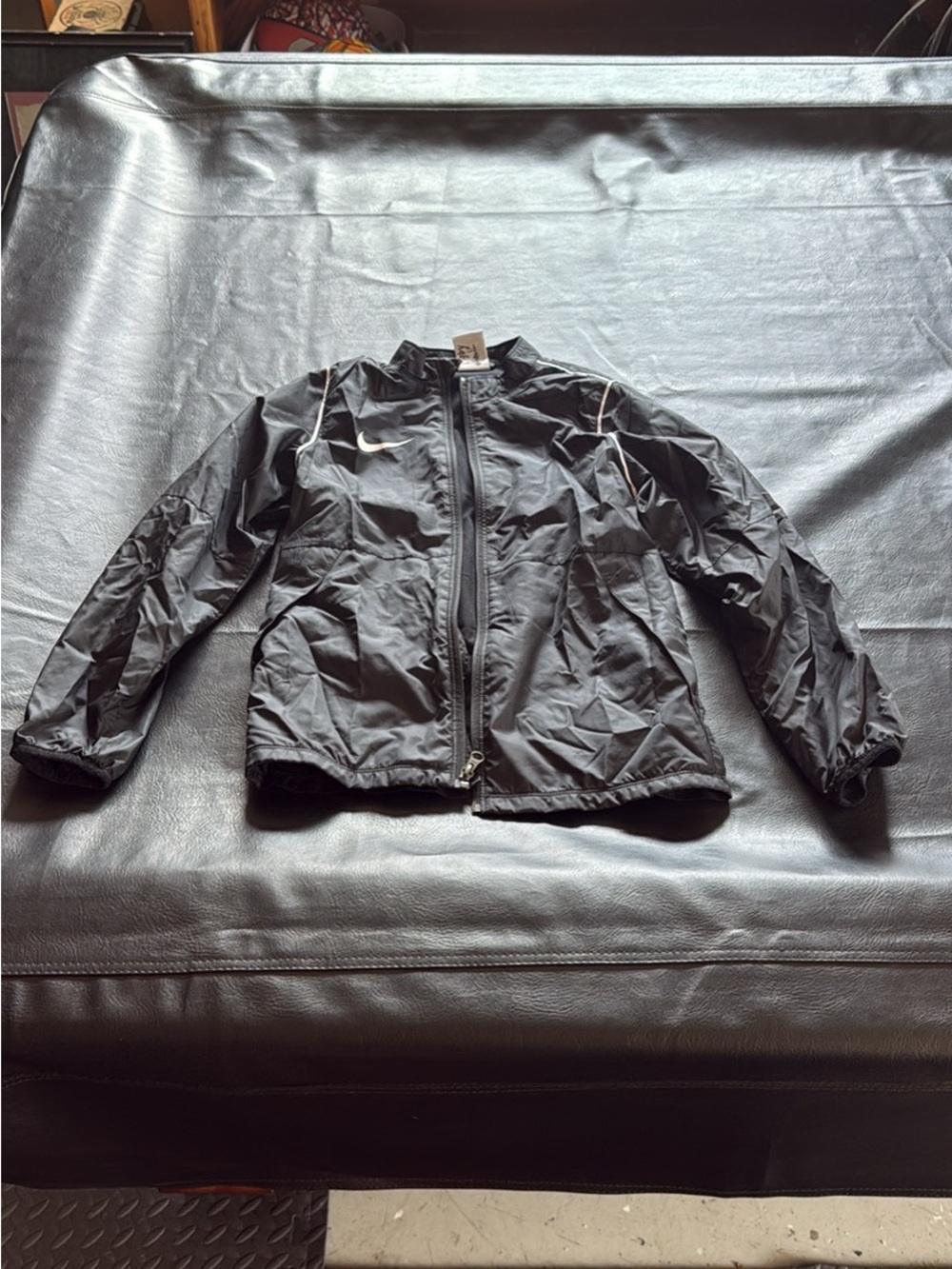Nike Black Full-Zip Lightweight Jacket